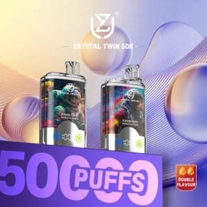 UZY Crystal Twin Dual 50K wholesale - disposable vape image 5 - Vapeuwell EU