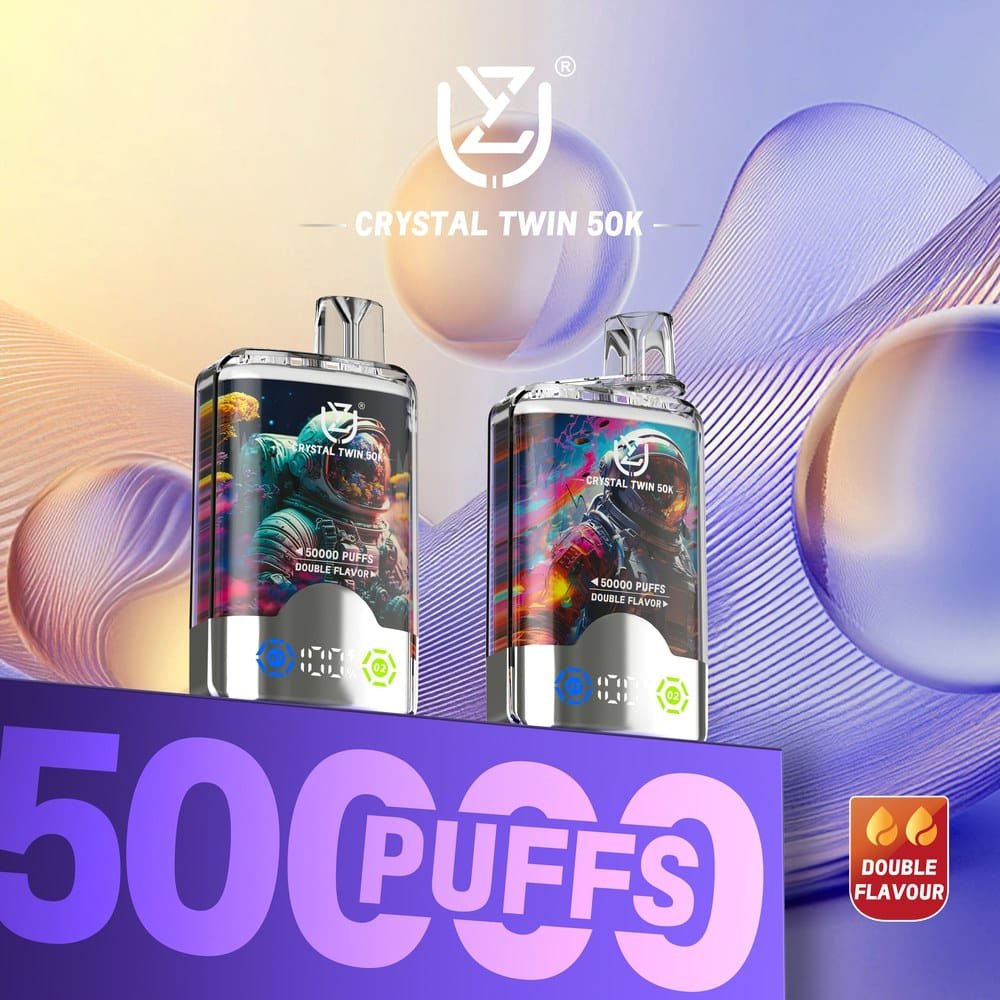 UZY Crystal Twin Dual 50K wholesale - disposable vape image 5 - Vapeuwell EU