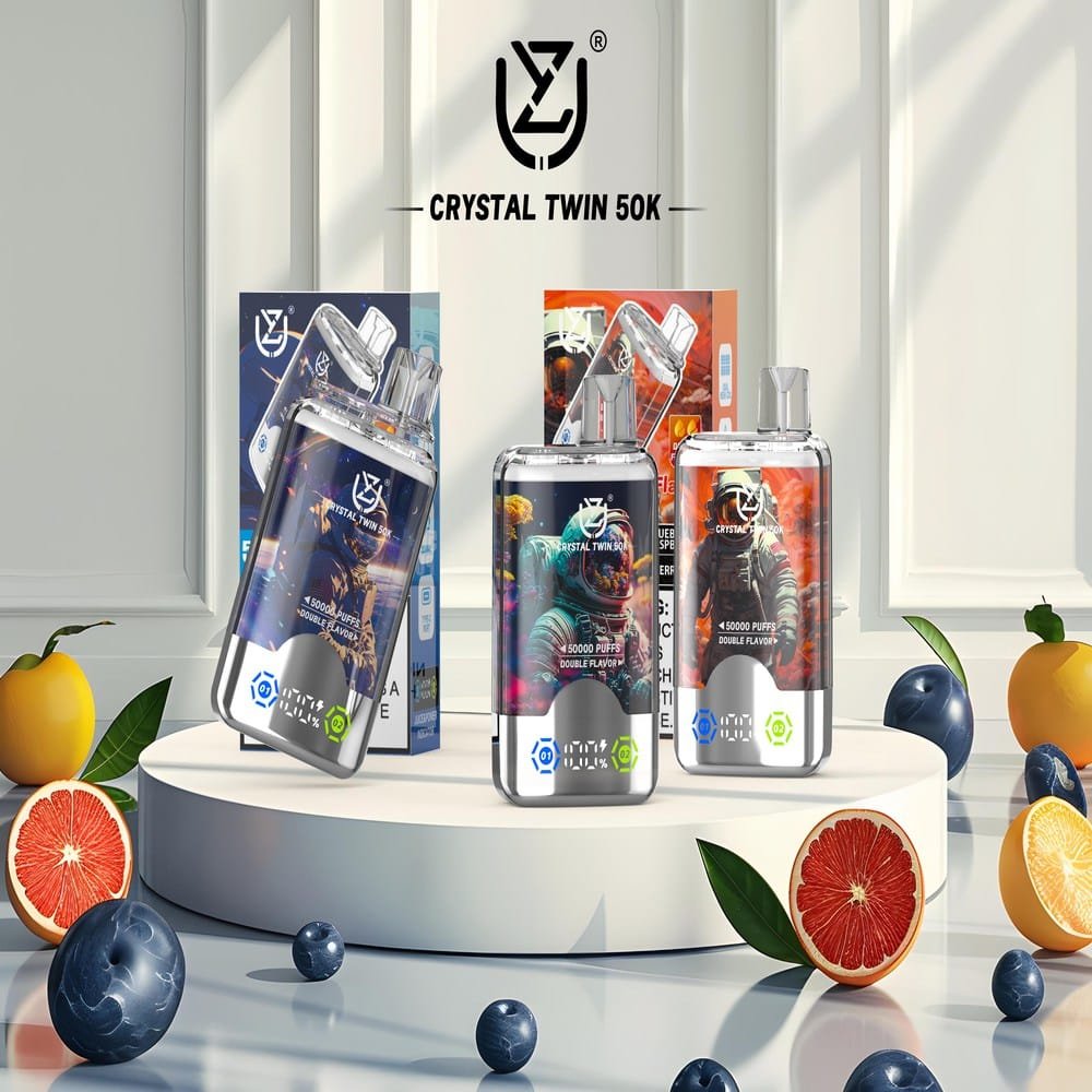 UZY Crystal Twin Dual 50K wholesale - disposable vape image 6 - Vapeuwell EU