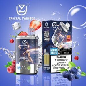 UZY Crystal Twin Dual 50K wholesale - disposable vape image 7 - Vapeuwell EU