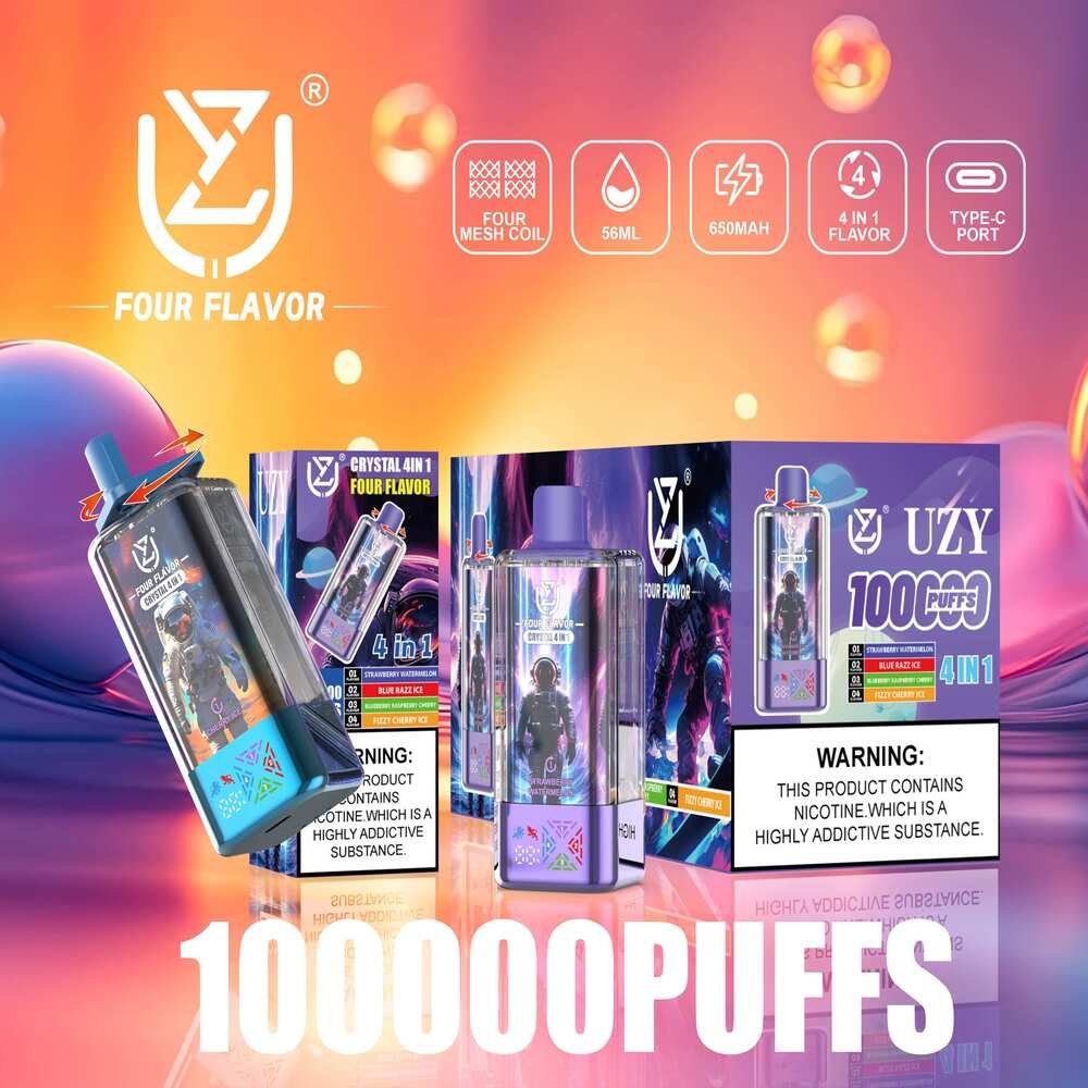UZY Crystal 1wholesale 100K wholesale - disposable vape image 10 - Vapeuwell EU
