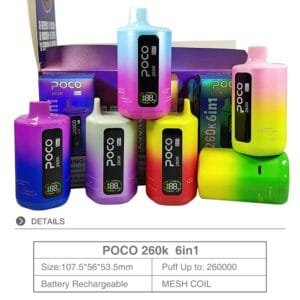 Poco 260K wholesale - disposable vape image 6 - Vapeuwell EU