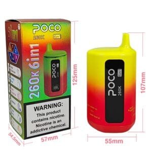 Poco 260K wholesale - disposable vape image 8 - Vapeuwell EU
