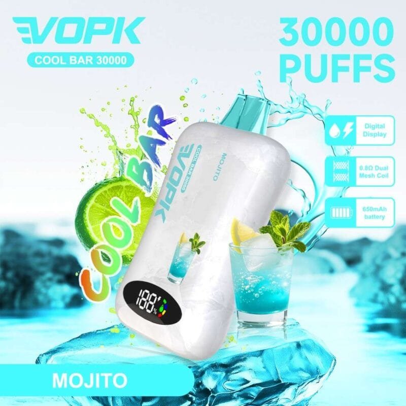 Vopk Cool Bar 30K wholesale - disposable vape image 2 - Vapeuwell EU