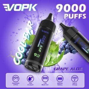 Vopk Cool Bar 9K wholesale - disposable vape image 5 - Vapeuwell EU