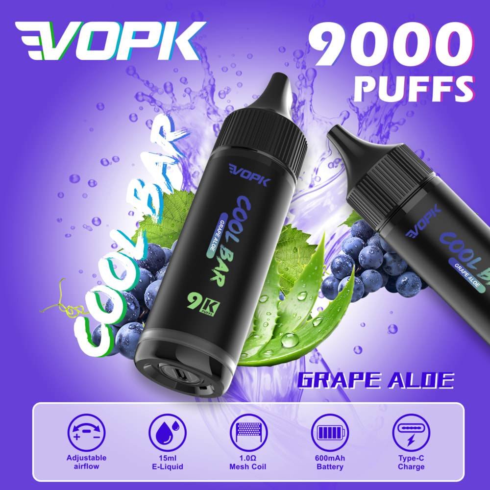Vopk Cool Bar 9K wholesale - disposable vape image 5 - Vapeuwell EU