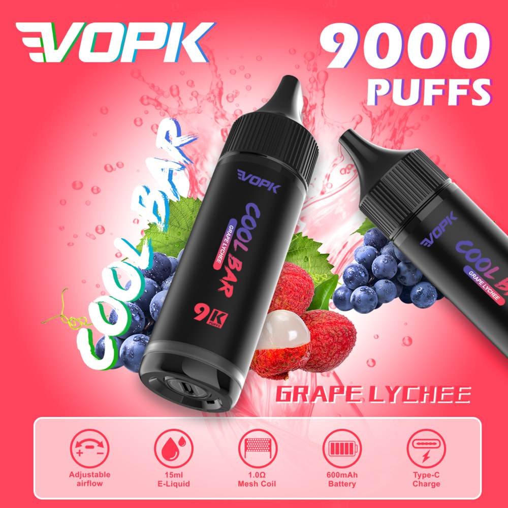 Vopk Cool Bar 9K wholesale - disposable vape image 6 - Vapeuwell EU
